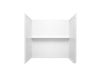 Sterling 71514100 Traverse 60" x 42" Vikrell® Bath/shower Wall Set, White