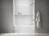 Sterling 71520126 Traverse 60" x 32" Vikrell® Bath/shower with Aging in Place Backerboards, Right Drain, White