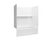 Sterling 71570120 Traverse 60" x 30" Vikrell® Bath/shower, Right Drain, White