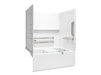 Sterling 71630127 Forum Traverse 60" x 42" Above-floor-drain Vikrell® Bath/shower with Aging in Place Backerboards, Grab Bars