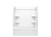 Sterling 71700126 Forum Medley 60" x 30" Vikrell® Bath/shower with Aging in Place Backerboards, Right Drain, White