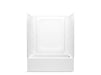 Sterling 71800120 Forum STORE+ 60" x 30" Vikrell® Bath/shower, Right Drain, White