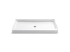 Sterling 72131100 Ensemble 60" x 34" Vikrell® Shower Base, Center Drain, White
