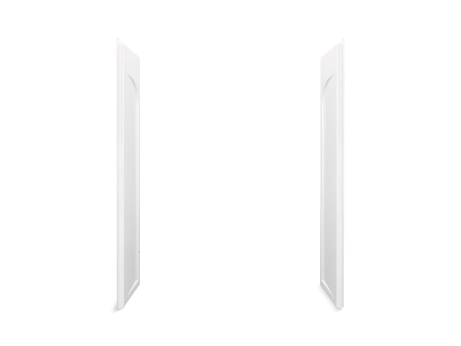 Sterling 72175100 Ensemble Curve 30" Vikrell® Shower End Wall Set, White
