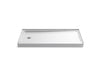 Sterling 72181110 Ensemble 60" x 32" Vikrell® Shower Base, Left Drain, White