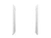 Sterling 72185100 Ensemble Curve 32" Vikrell® Shower End Wall Set, White