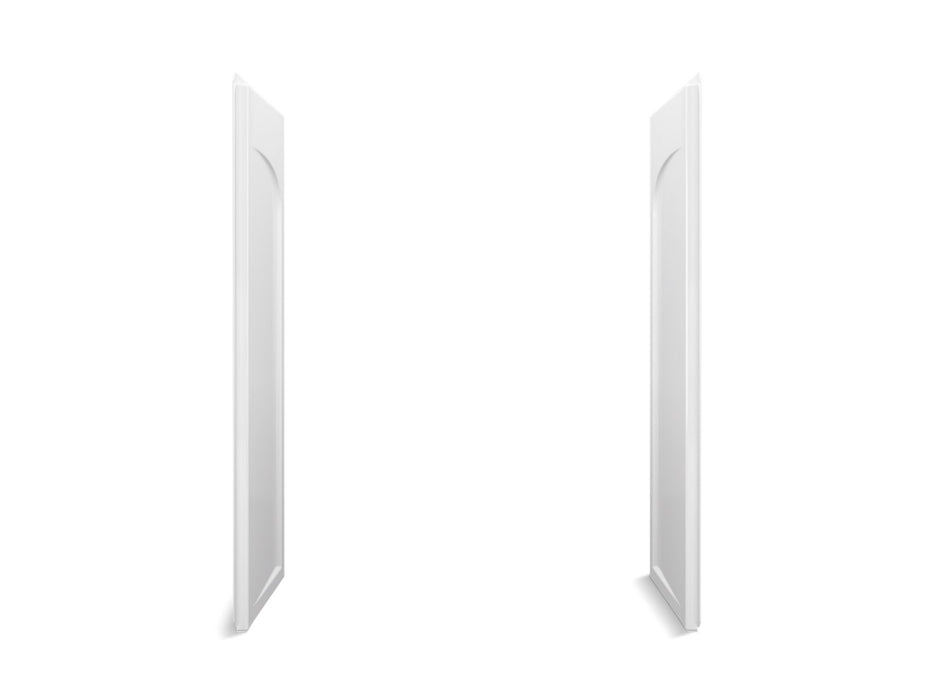 Sterling 72185100 Ensemble Curve 32" Vikrell® Shower End Wall Set, White