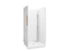 Sterling 72240106 Accord 36" x 36" Vikrell® Shower with Aging in Place, Center Drain Backerboards, White