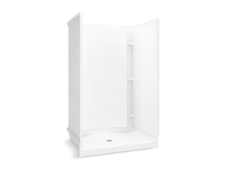 Sterling 72260100 Accord 48" x 36" Vikrell® Shower, Center Drain, White