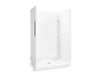 Sterling 72260106 Accord 48" x 36" Vikrell® Shower with Aging in Place Backerboards, Center Drain, White