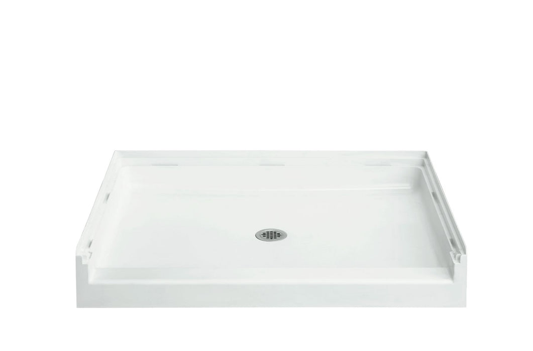 Sterling 72261100 Accord 48" x 36" Vikrell® Shower Base, Center Drain, White