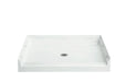 Sterling 72261100 Accord 48" x 36" Vikrell® Shower Base, Center Drain, White