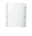 Sterling 72272106 Accord 60" Vikrell® Shower Back Wall with Aging in Place Backerboards, White
