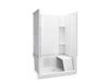 Sterling 72280100 Accord 48" x 36" Vikrell® Seated Shower, Center Drain, White