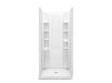 Sterling 72300100 STORE+ 36" x 34" Vikrell® Shower, Center Drain, White