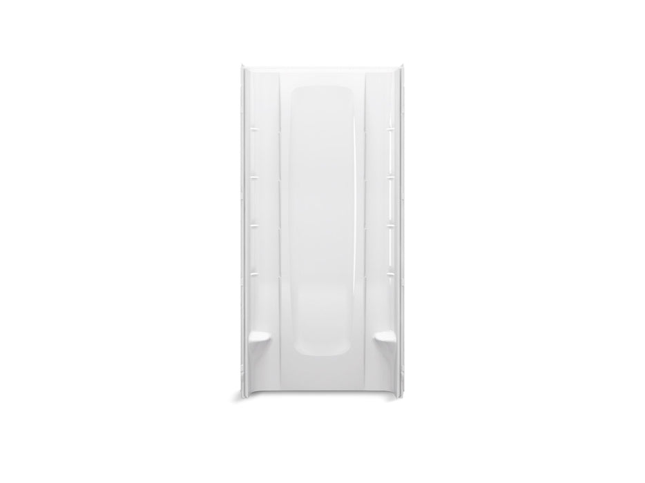 Sterling 72302106 STORE+ 36" Vikrell® Shower Back Wall with Aging in Place Backerboards, White
