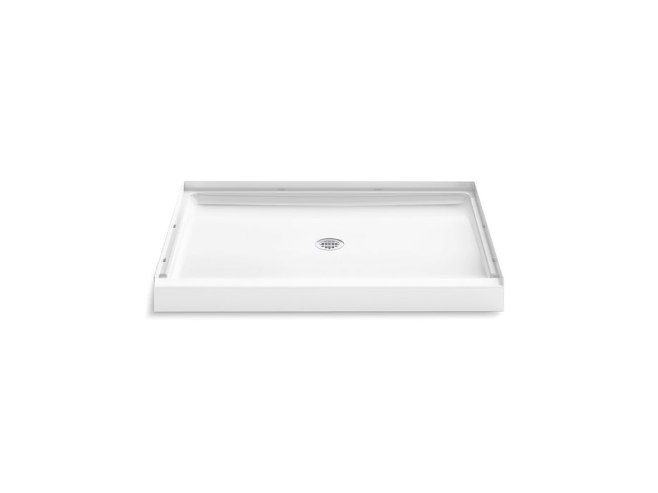 Sterling 72311100 GUARD+ 48" x 36" Vikrell® Shower Base, Center Drain, White