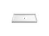 Sterling 72321100 GUARD+ 48" x 34" Vikrell® Shower Base, Center Drain, White