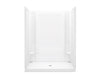 Sterling 72330100 STORE+ 60" x 34" Vikrell® Shower, Center Drain, White