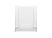 Sterling 72332106 STORE+ 60" Vikrell® Shower Back Wall with Aging in Place Backerboards, White
