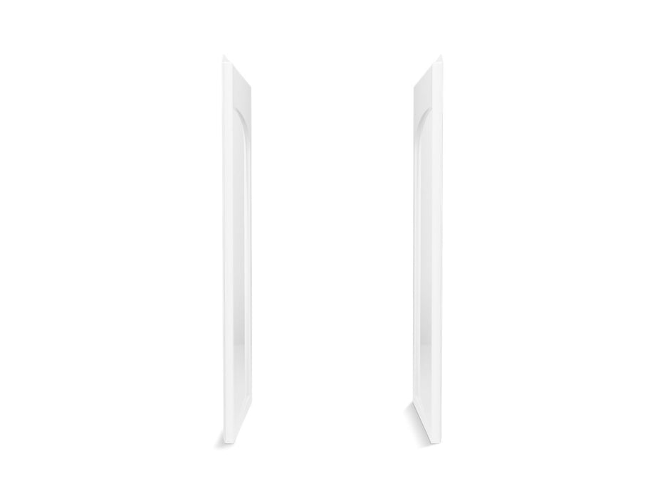 Sterling 72345100 Ensemble Curve 34" Vikrell® Shower End Wall Set, White