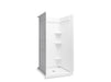 Sterling 72400106 Medley 36" x 34" Vikrell® Shower with Aging in Place Backerboards, Center Drain, White