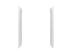 Sterling 72445106 Medley 30" Vikrell® Shower End Wall Set with Aging in Place Backerboards, White