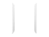 Sterling 72475106 STORE+ 30" Vikrell® Shower End Wall Set with Aging in Place Backerboards, White