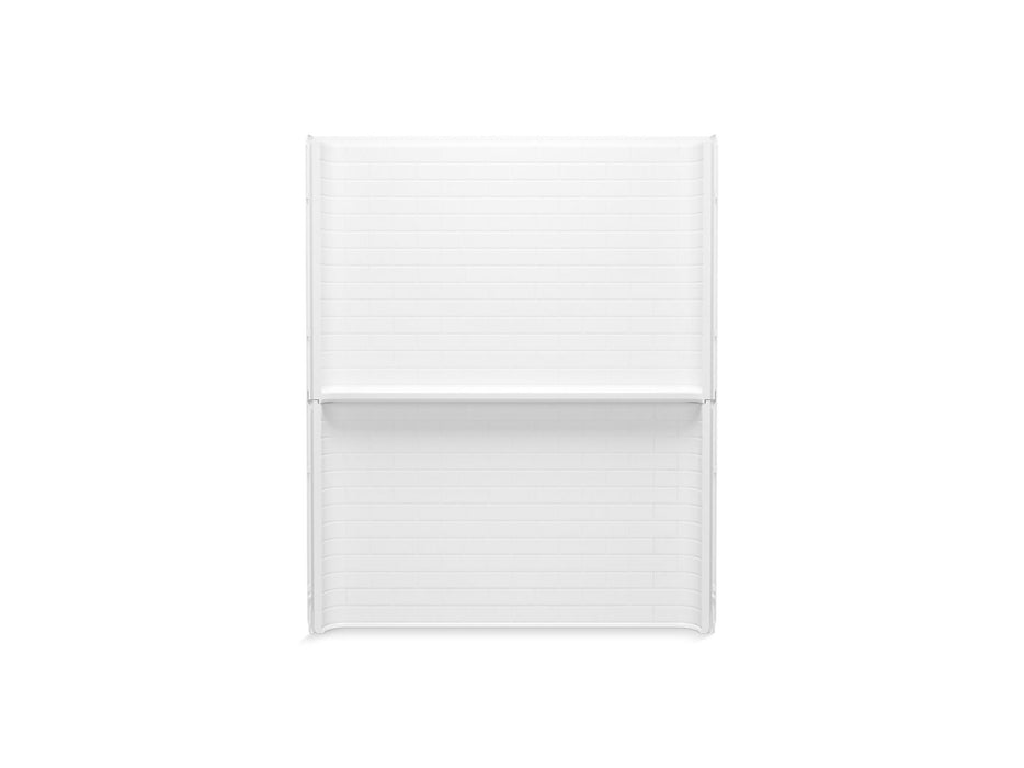 Sterling 72532100 Traverse 60" x 72-1/4" Vikrell® Shower Back Wall, White