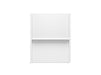 Sterling 72532106 Traverse 60" x 72-1/4" Vikrell® Shower Back Wall with Aging in Place Backerboards, White