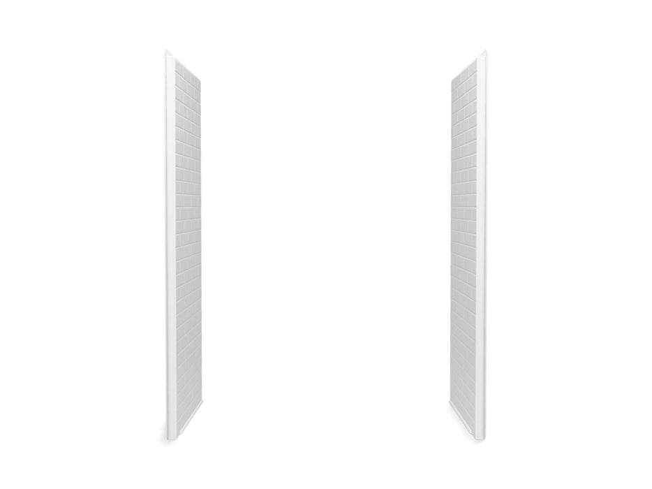 Sterling 72575900 Traverse 30" Vikrell® Shower End Wall Set, White