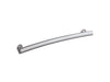 Sterling 80012134 34" Curved Grab Bar, Matte Silver