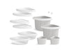 Sterling 88038100 STORE+ 12-piece Basket Accessory Kit, White
