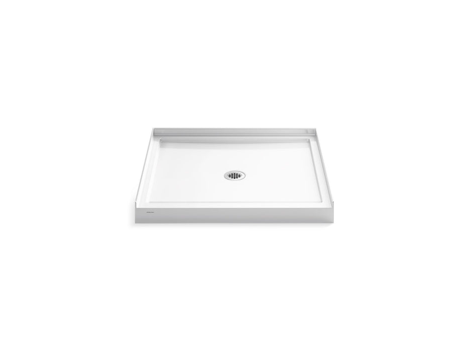 Sterling 95077 38" x 38" Shower Base, Center Drain, White