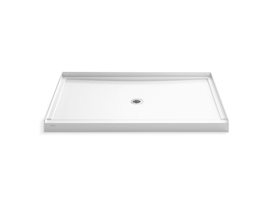 Sterling 95081 GUARD+ 60" x 42" Shower Base, Center Drain, White