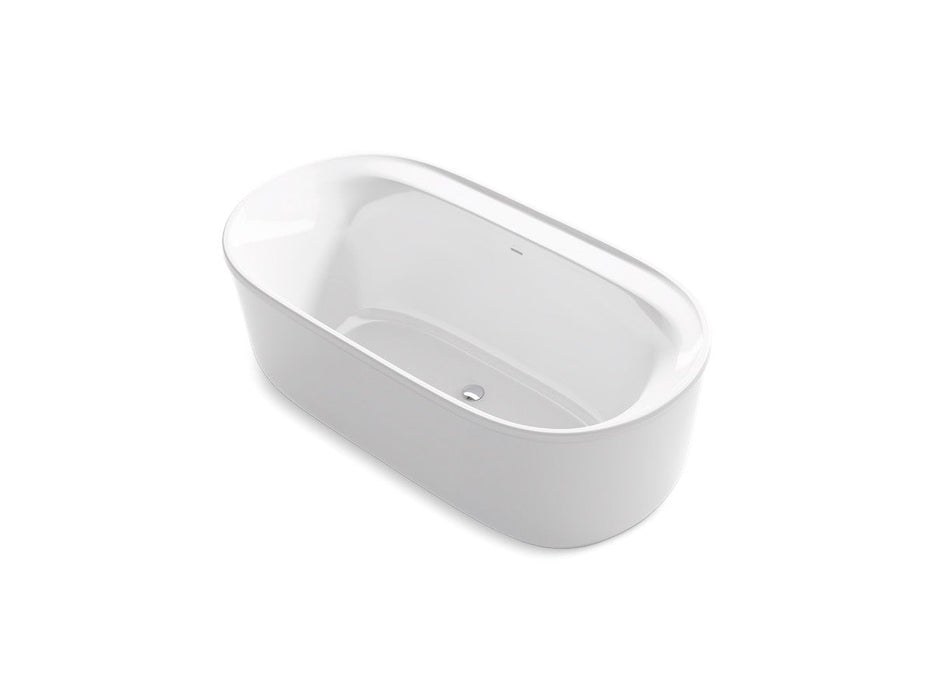 Sterling Spectacle 65-3/4" x 34" freestanding bath - White