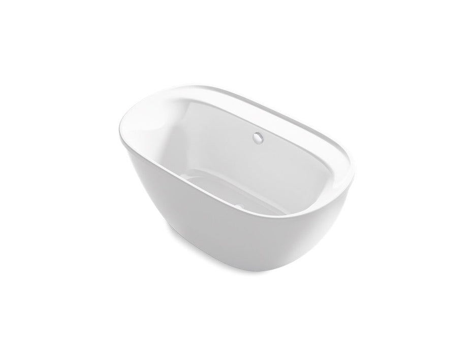 Sterling Spectacle 60-1/8" x 34-1/4" freestanding bath - White