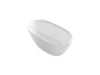 Sterling Unwind 59" x 30" freestanding bath - White