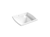 Sterling 995 Latitude 25" Top-mount/undermount Single-bowl Utility Sink, White