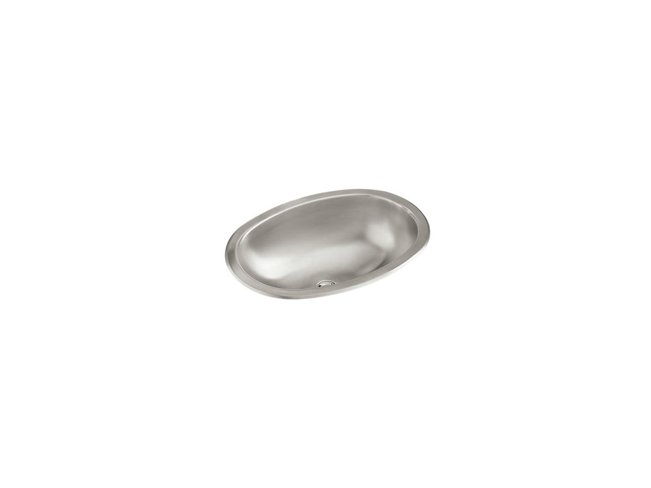 Sterling S1201-0 16-3/4" Oval Drop-in/undermount Bathroom Sink, No Overflow