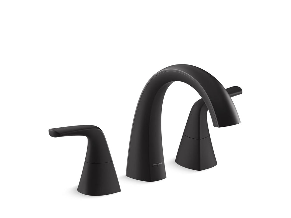 Sterling T29365-4 Medley Deck-mount Bath Faucet Trim, Matte Black