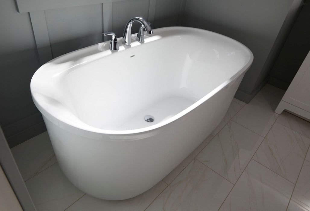 Sterling T29365-4 Medley Deck-mount Bath Faucet Trim, Polished Chrome