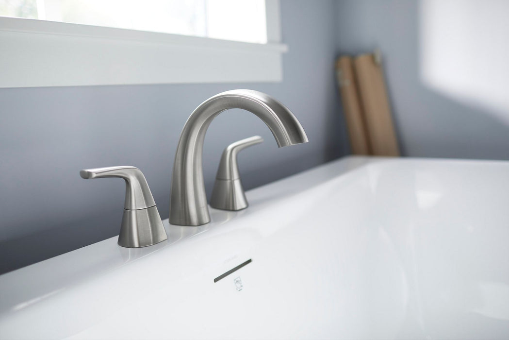Sterling T29365-4 Medley Deck-mount Bath Faucet Trim, Vibrant Brushed Nickel
