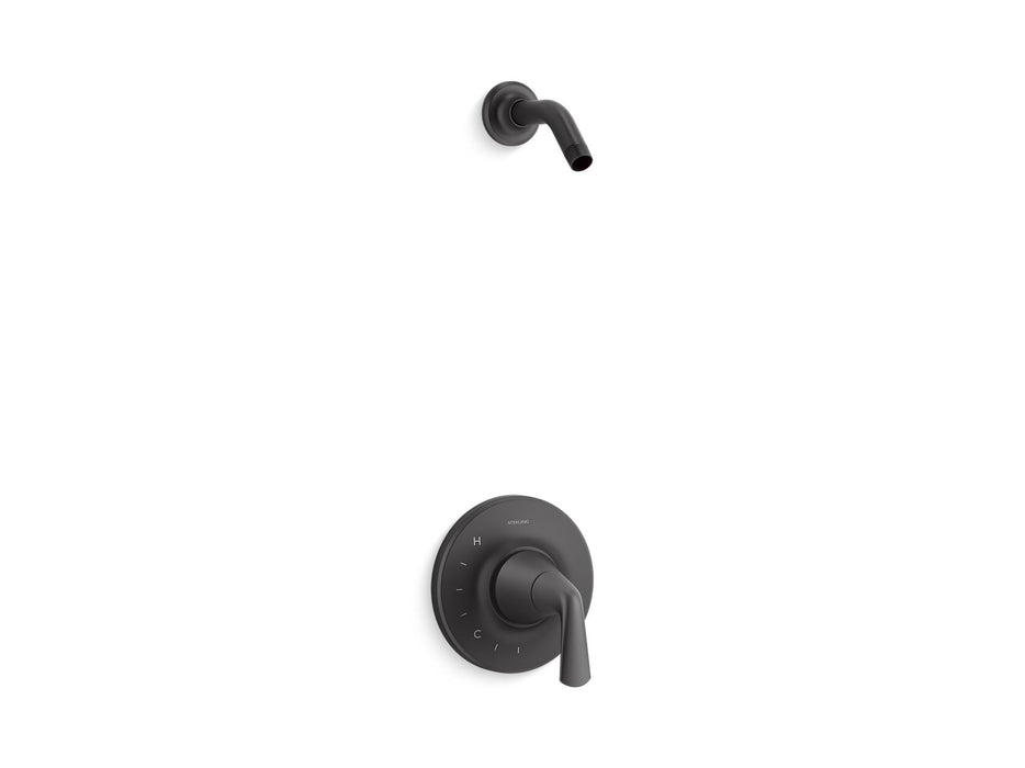Sterling TLS27372-4 Medley Rite-Temp® Shower Trim Set, Without Showerhead, Matte Black