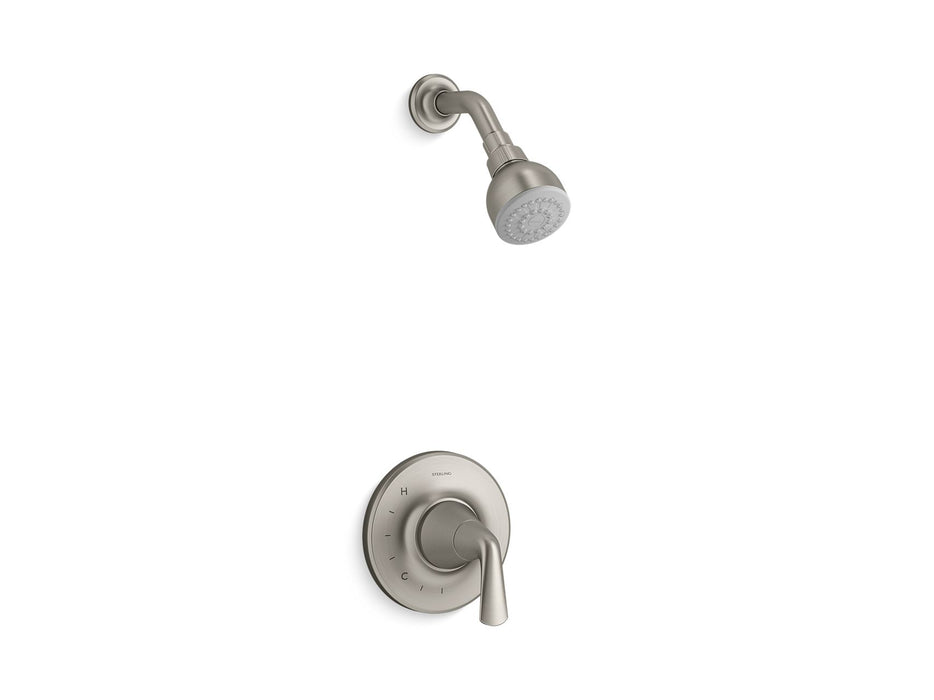 Sterling TS27372-4G Medley Rite-Temp® Shower Faucet Trim Set, 1.75 GPM, Vibrant Brushed Nickel