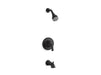 Sterling TS27377-4G Medley Rite-Temp® Bath and Shower Faucet Trim Set, 1.75 GPM, Matte Black