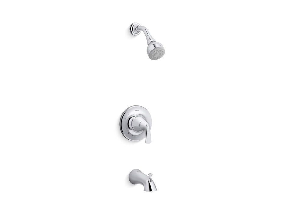 Sterling TS27377-4G Medley Rite-Temp® Bath and Shower Faucet Trim Set, 1.75 GPM, Polished Chrome