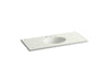 KOHLER K-2891-8 Ceramic/Impressions 49" Vitreous china vanity top with integrated oval sink