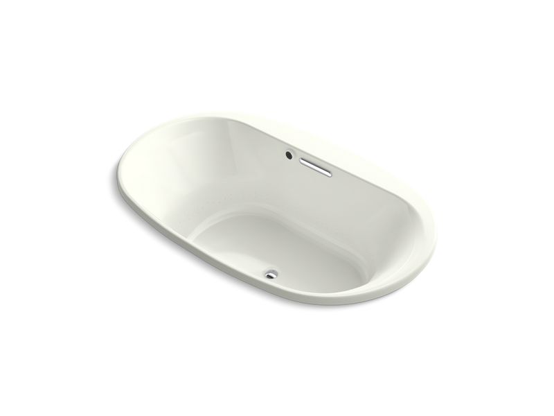 KOHLER K-5718-G-NY Underscore Oval 72" x 42" drop-in BubbleMassage(TM) Air Bath