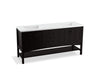 KOHLER K-99560-1WU Marabou 72" bathroom vanity cabinet with 4 doors and 2 drawers